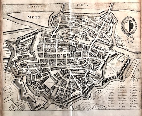 Merian Matthà¤us (1593-1650) Metz 1649 Francoforte 